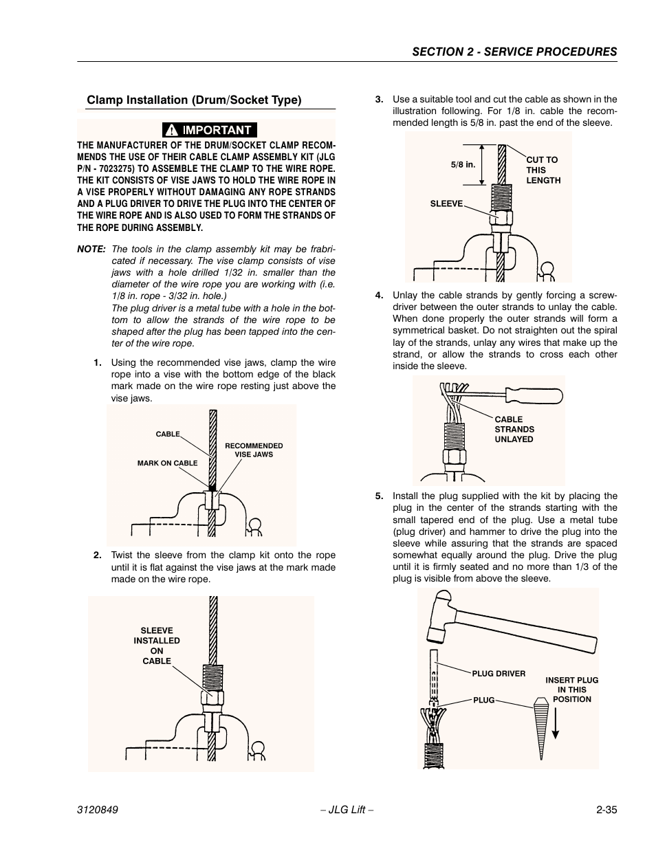 JLG 20VP (3120849) Service Manual User Manual | Page 53 / 96