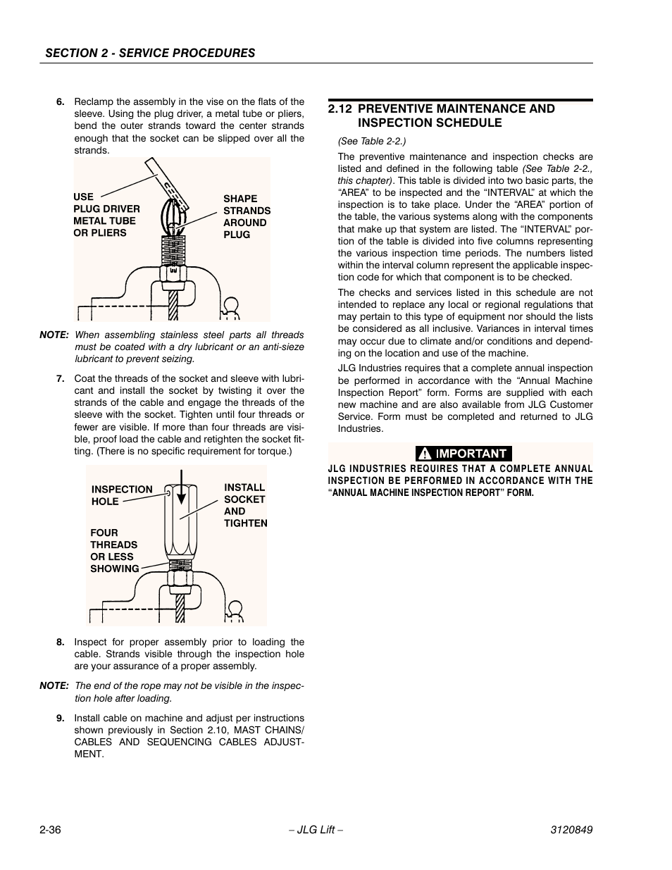 JLG 20VP (3120849) Service Manual User Manual | Page 54 / 96