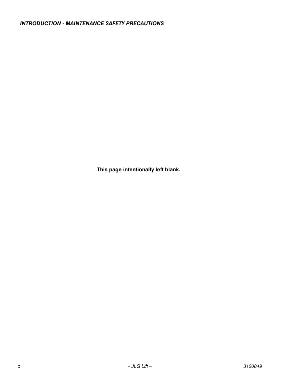 JLG 20VP (3120849) Service Manual User Manual | Page 6 / 96