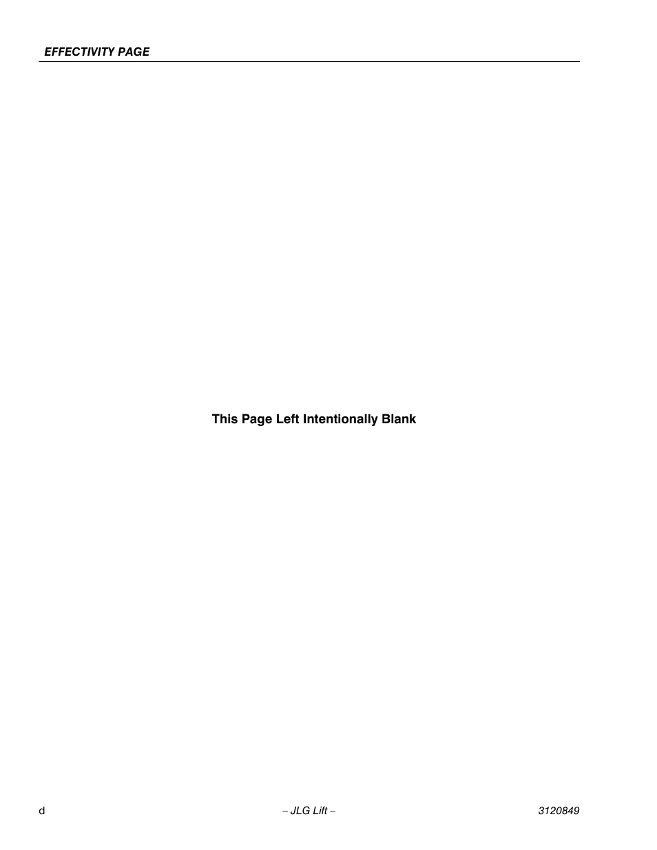 JLG 20VP (3120849) Service Manual User Manual | Page 8 / 96
