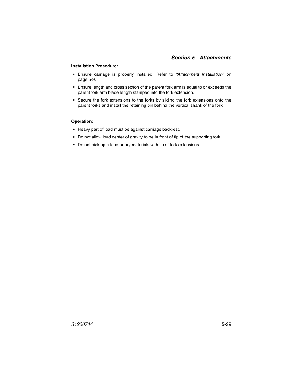JLG G6-42A Operator Manual User Manual | Page 105 / 162