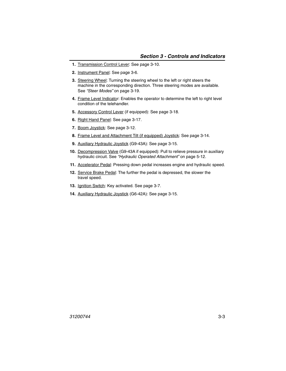 JLG G6-42A Operator Manual User Manual | Page 43 / 162