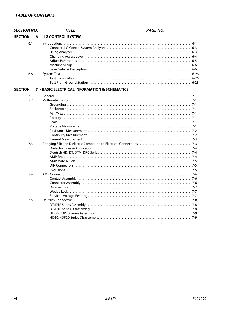 JLG 450A_AJ Series II Service Manual User Manual | Page 10 / 396