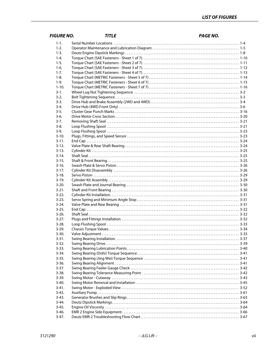 JLG 450A_AJ Series II Service Manual User Manual | Page 11 / 396