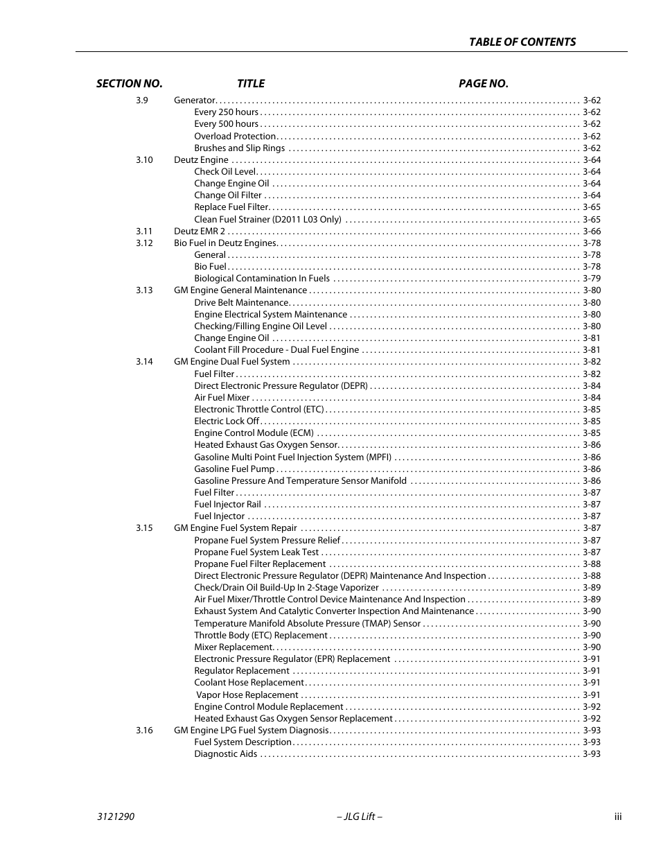 JLG 450A_AJ Series II Service Manual User Manual | Page 7 / 396