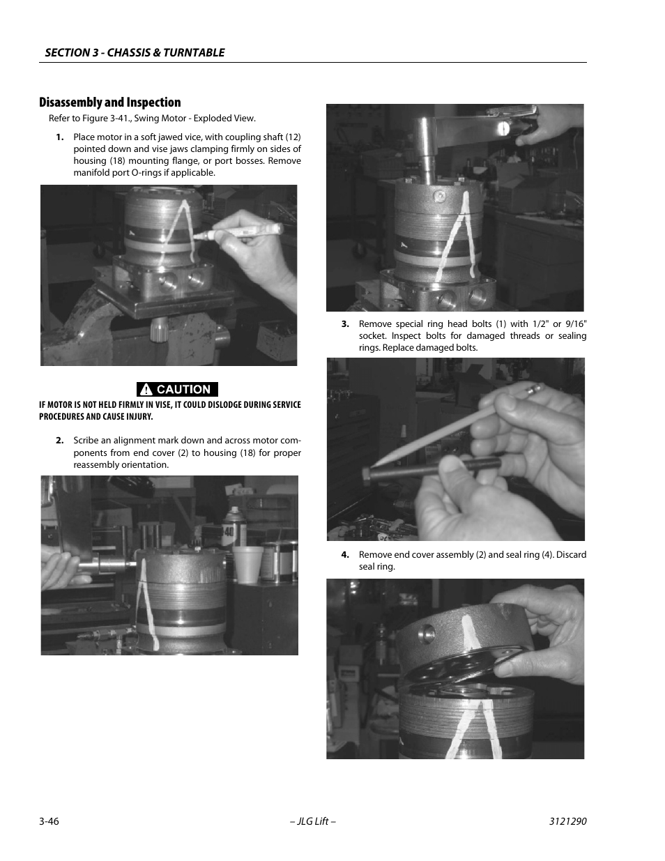 Disassembly and inspection, Disassembly and inspection -46 | JLG 450A_AJ Series II Service Manual User Manual | Page 86 / 396