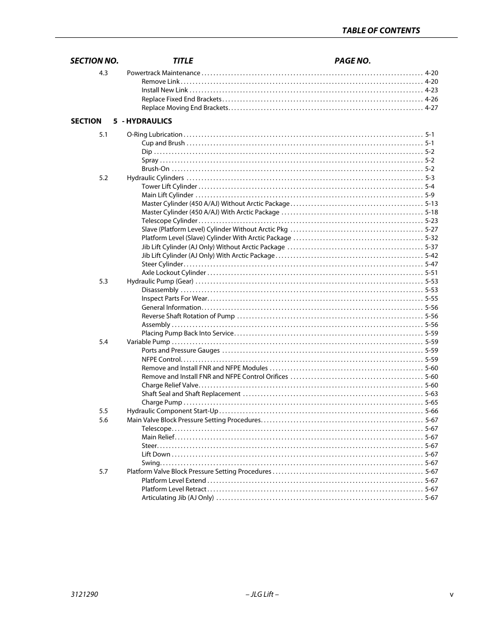 JLG 450A_AJ Series II Service Manual User Manual | Page 9 / 396