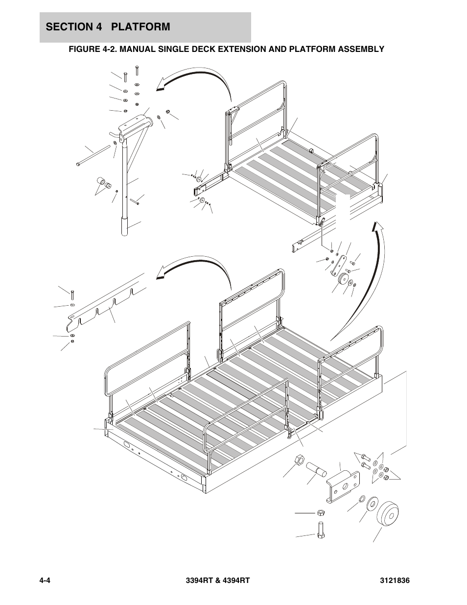 JLG 4394RT EURO Parts Manual User Manual | Page 102 / 188
