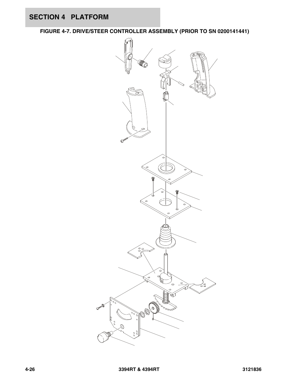 JLG 4394RT EURO Parts Manual User Manual | Page 124 / 188