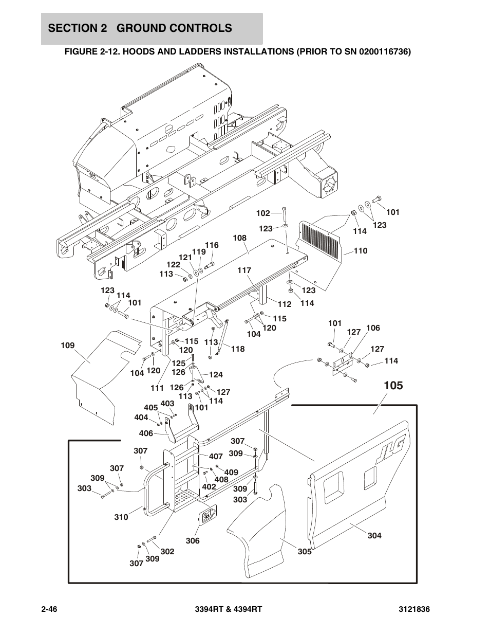 JLG 4394RT EURO Parts Manual User Manual | Page 72 / 188