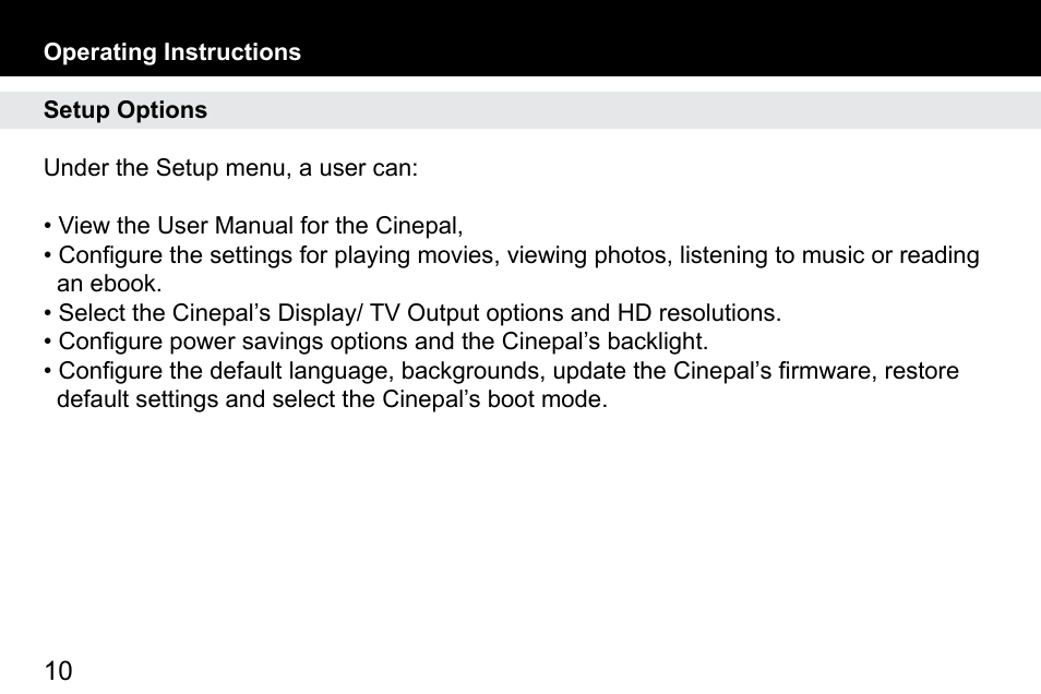 Aluratek APMP101F User Manual | Page 9 / 21