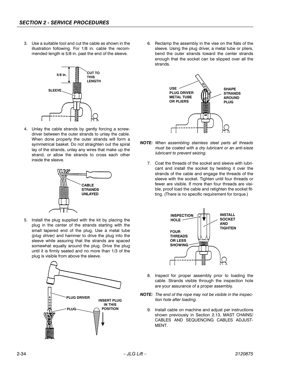 JLG 19AMI (3120875) Service Manual User Manual | Page 50 / 70