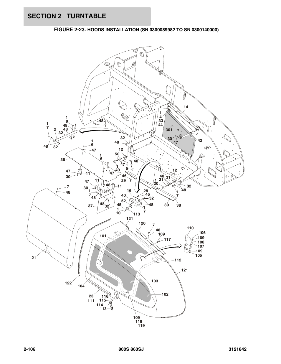 Figure 2-23 | JLG 860SJ Parts Manual User Manual | Page 156 / 360