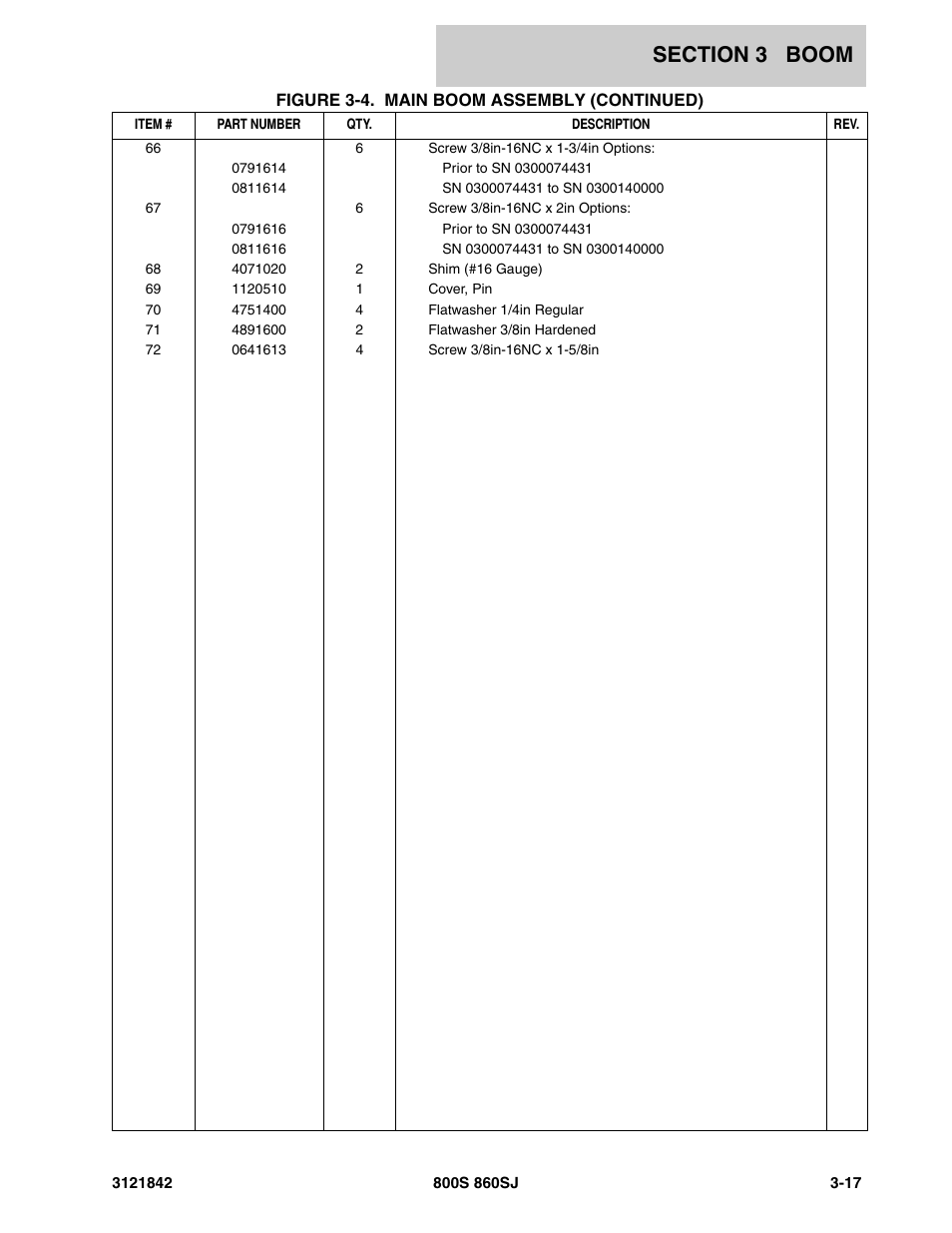 JLG 860SJ Parts Manual User Manual | Page 181 / 360