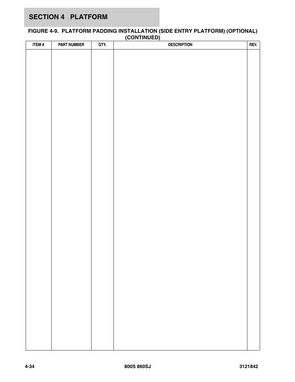 JLG 860SJ Parts Manual User Manual | Page 226 / 360