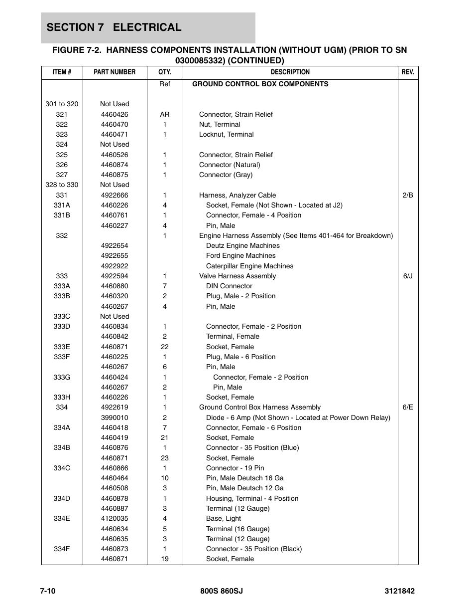 JLG 860SJ Parts Manual User Manual | Page 278 / 360