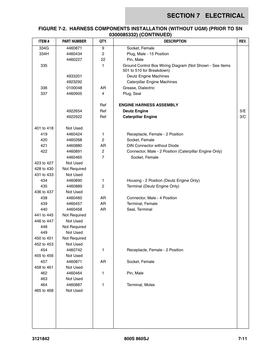 JLG 860SJ Parts Manual User Manual | Page 279 / 360