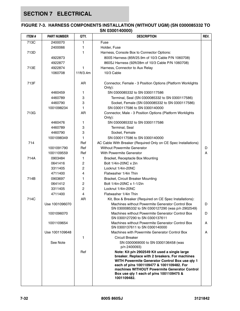JLG 860SJ Parts Manual User Manual | Page 300 / 360