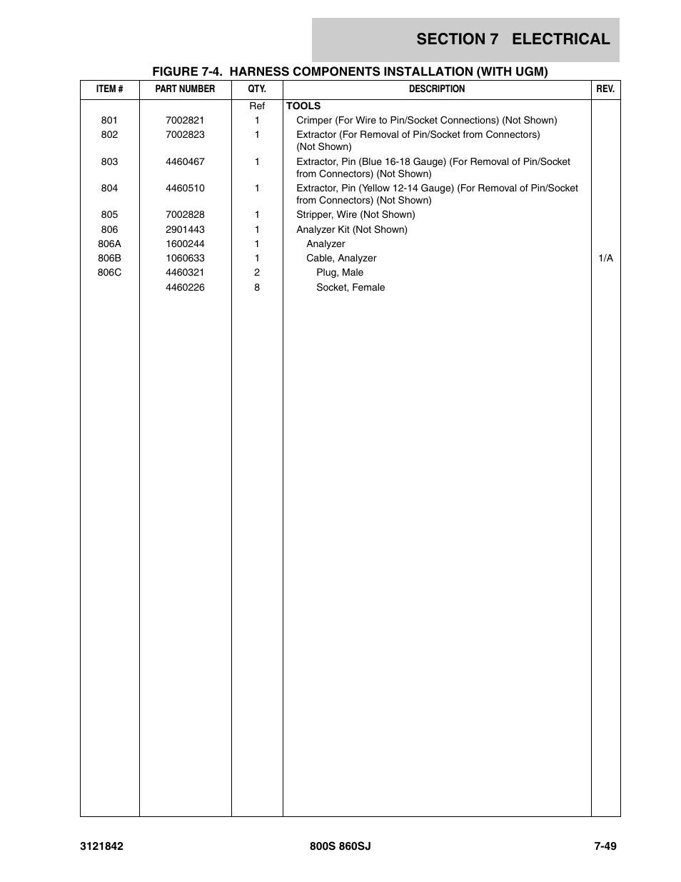 JLG 860SJ Parts Manual User Manual | Page 317 / 360