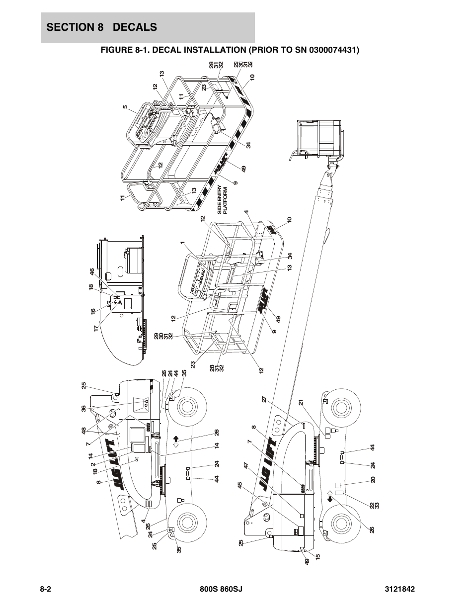 JLG 860SJ Parts Manual User Manual | Page 320 / 360