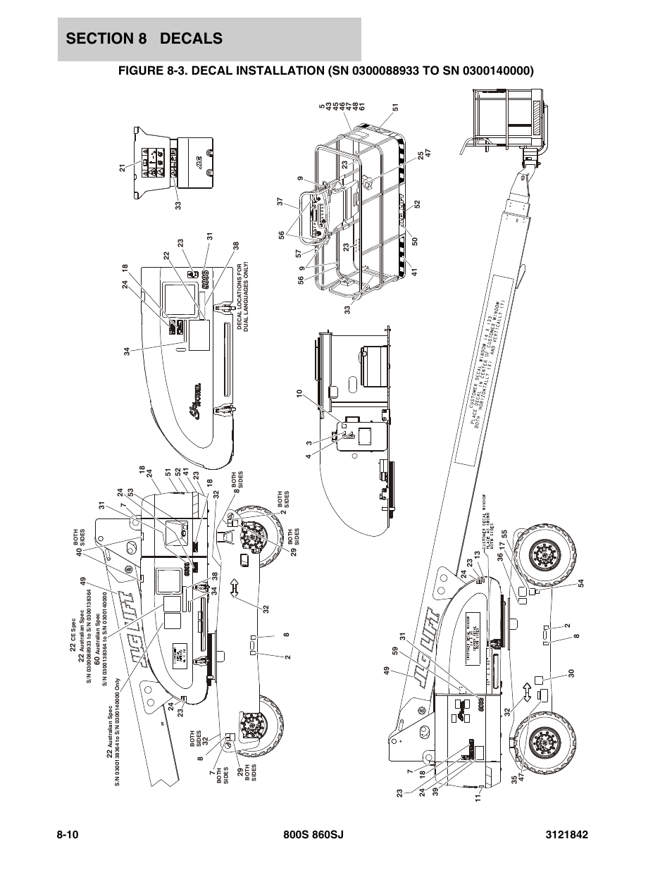 JLG 860SJ Parts Manual User Manual | Page 328 / 360