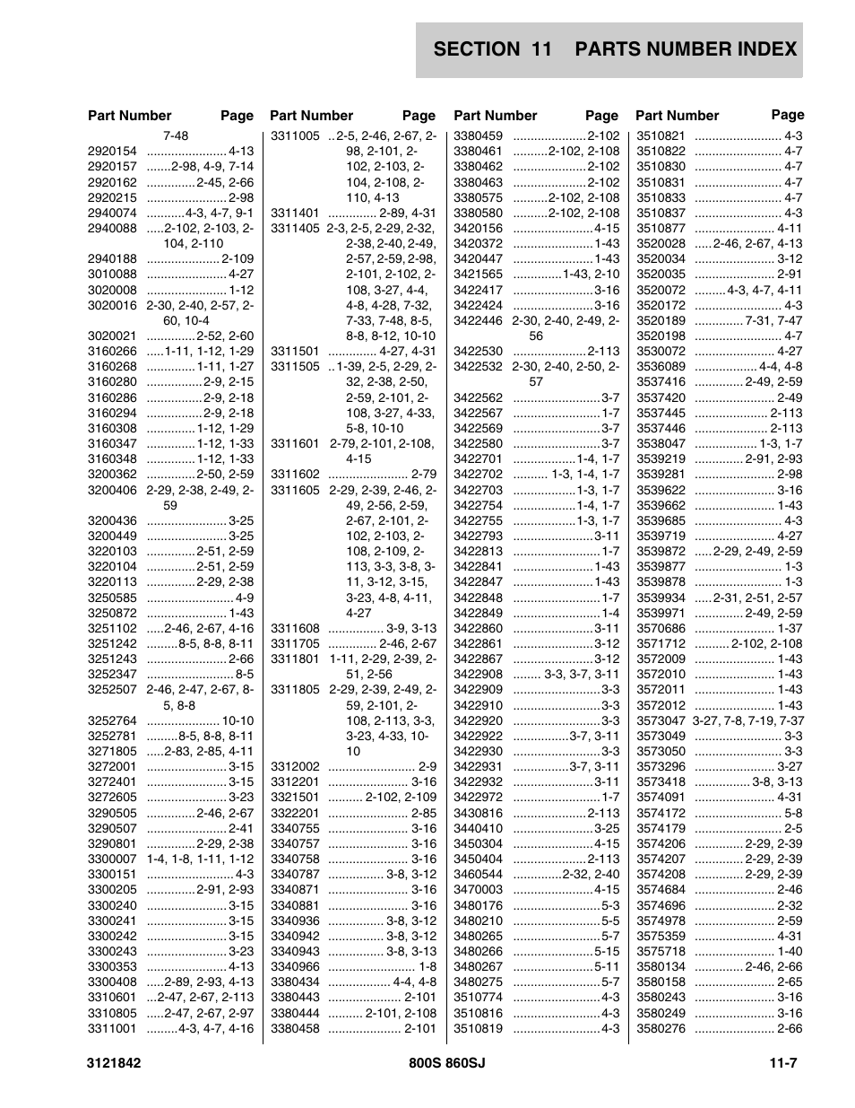 JLG 860SJ Parts Manual User Manual | Page 351 / 360