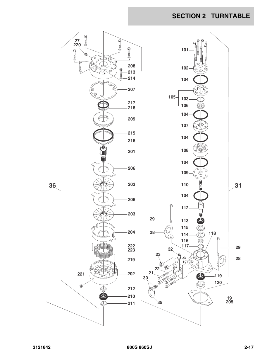 JLG 860SJ Parts Manual User Manual | Page 67 / 360