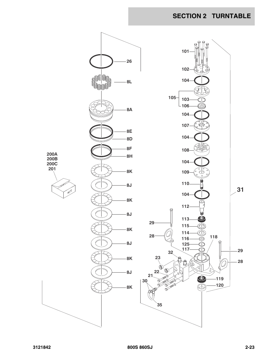 JLG 860SJ Parts Manual User Manual | Page 73 / 360