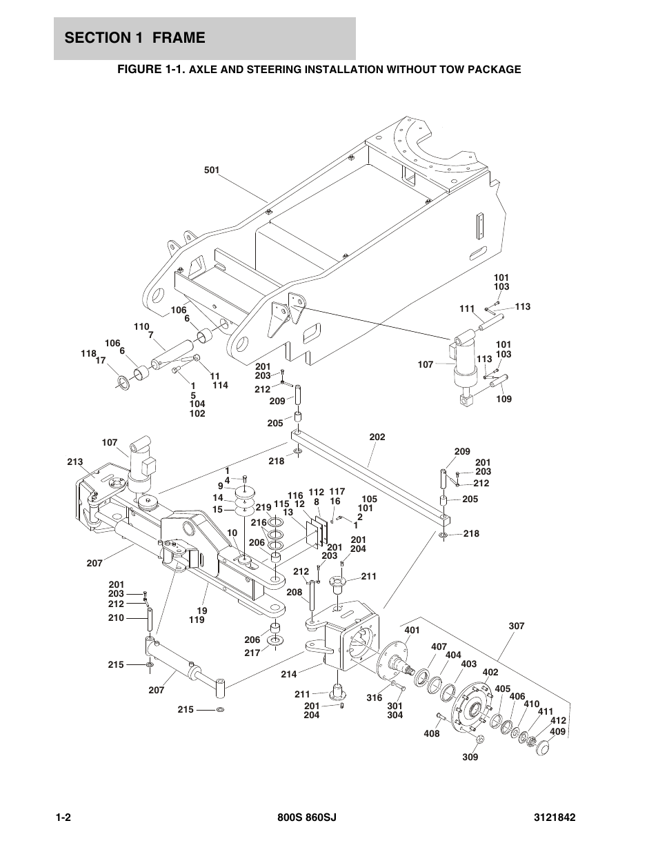 Figure 1-1 | JLG 860SJ Parts Manual User Manual | Page 8 / 360