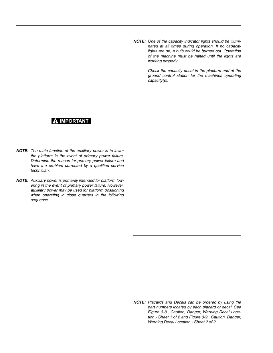JLG 110HX ANSI Operator Manual User Manual | Page 44 / 74