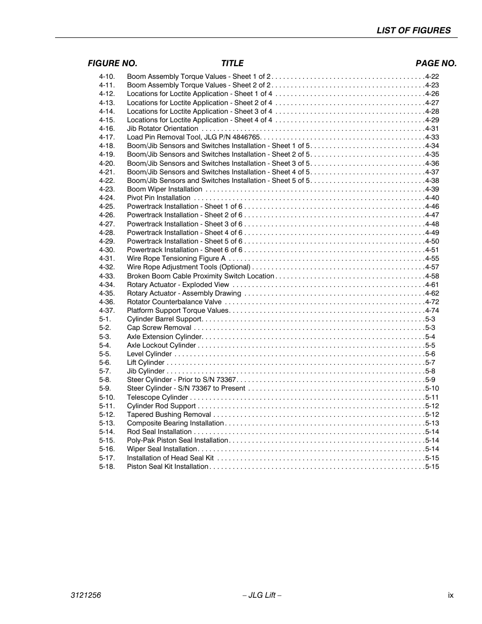 JLG 1100S Service Manual User Manual | Page 13 / 442