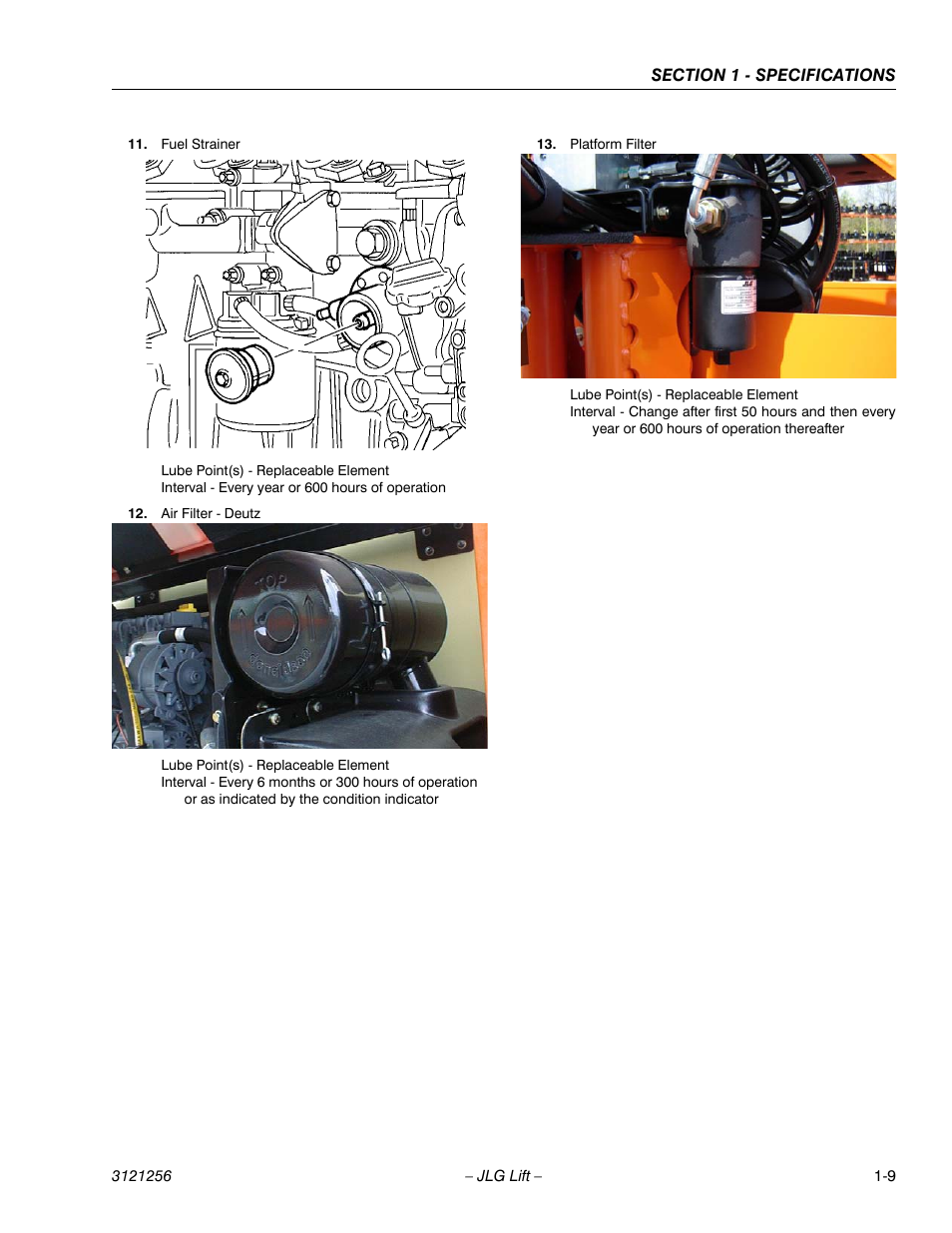 JLG 1100S Service Manual User Manual | Page 25 / 442