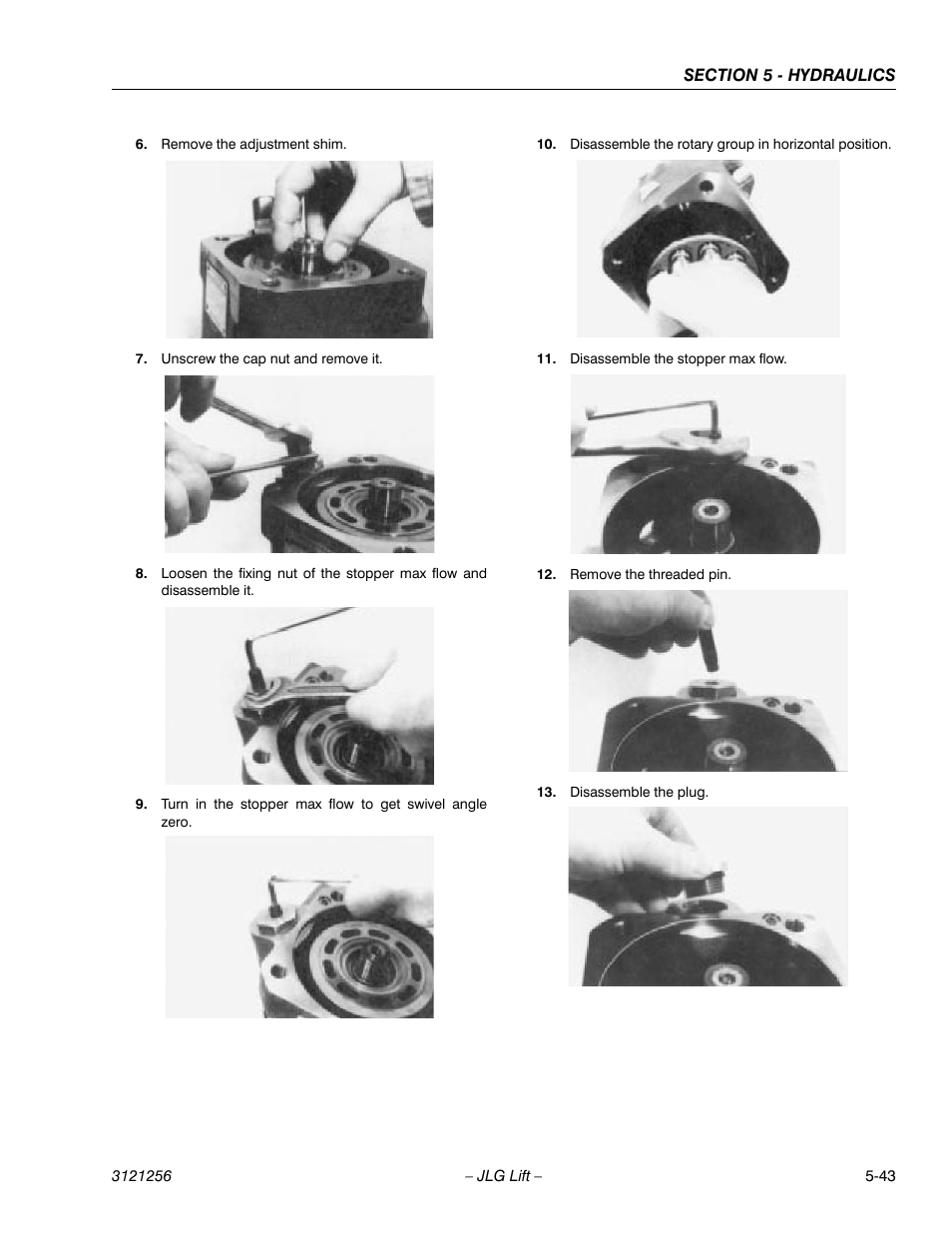 JLG 1100S Service Manual User Manual | Page 265 / 442