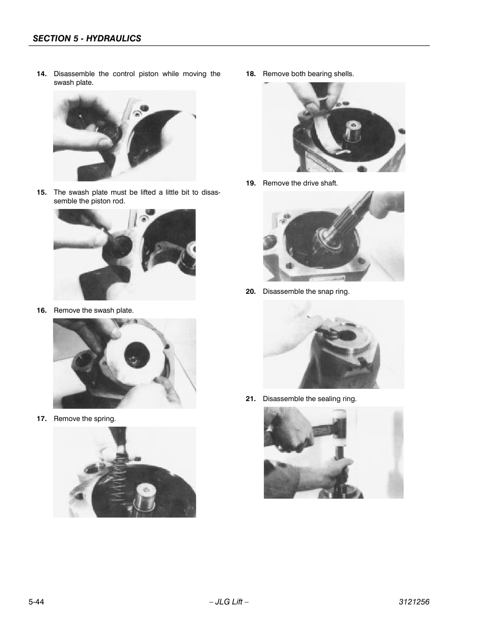 JLG 1100S Service Manual User Manual | Page 266 / 442