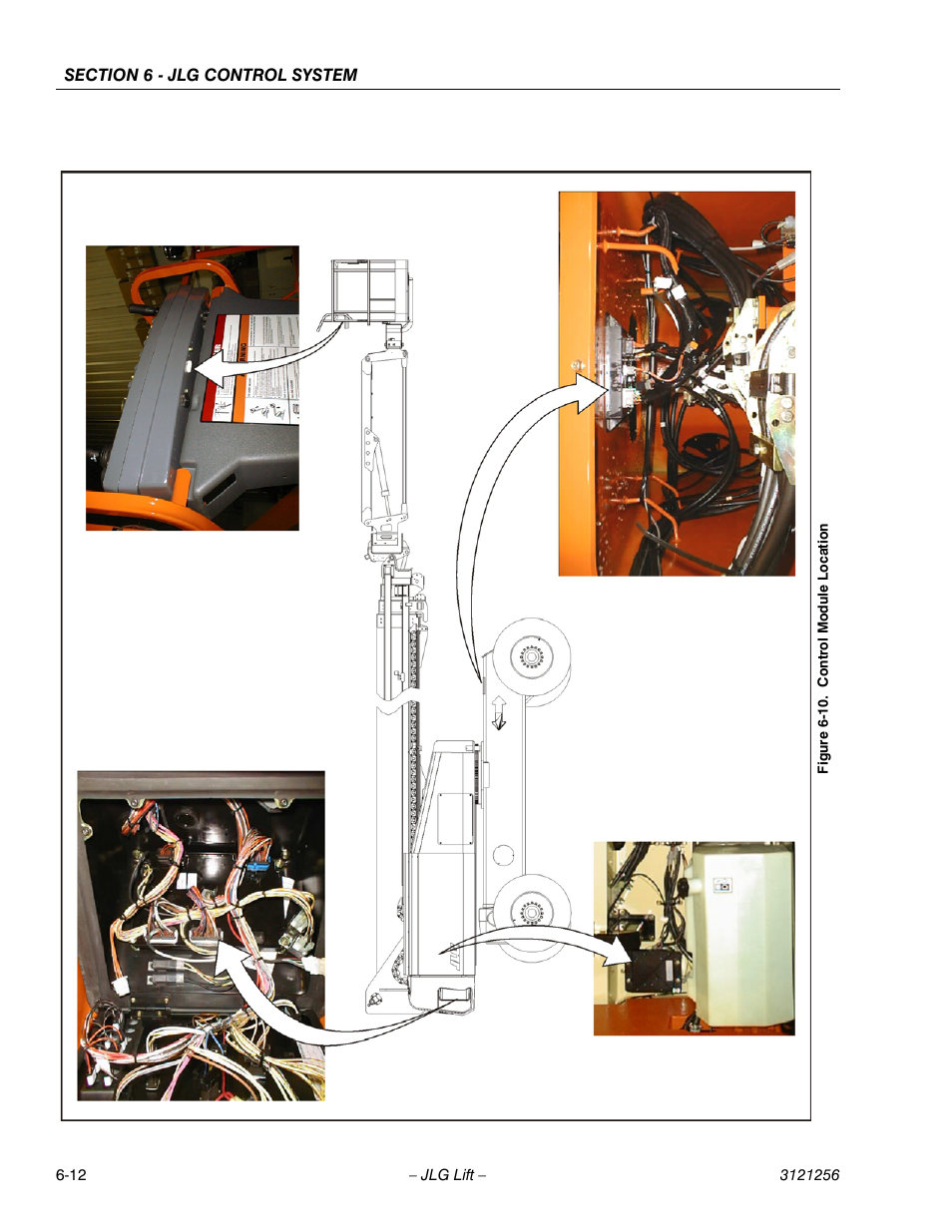 Control module location -12 | JLG 1100S Service Manual User Manual | Page 286 / 442