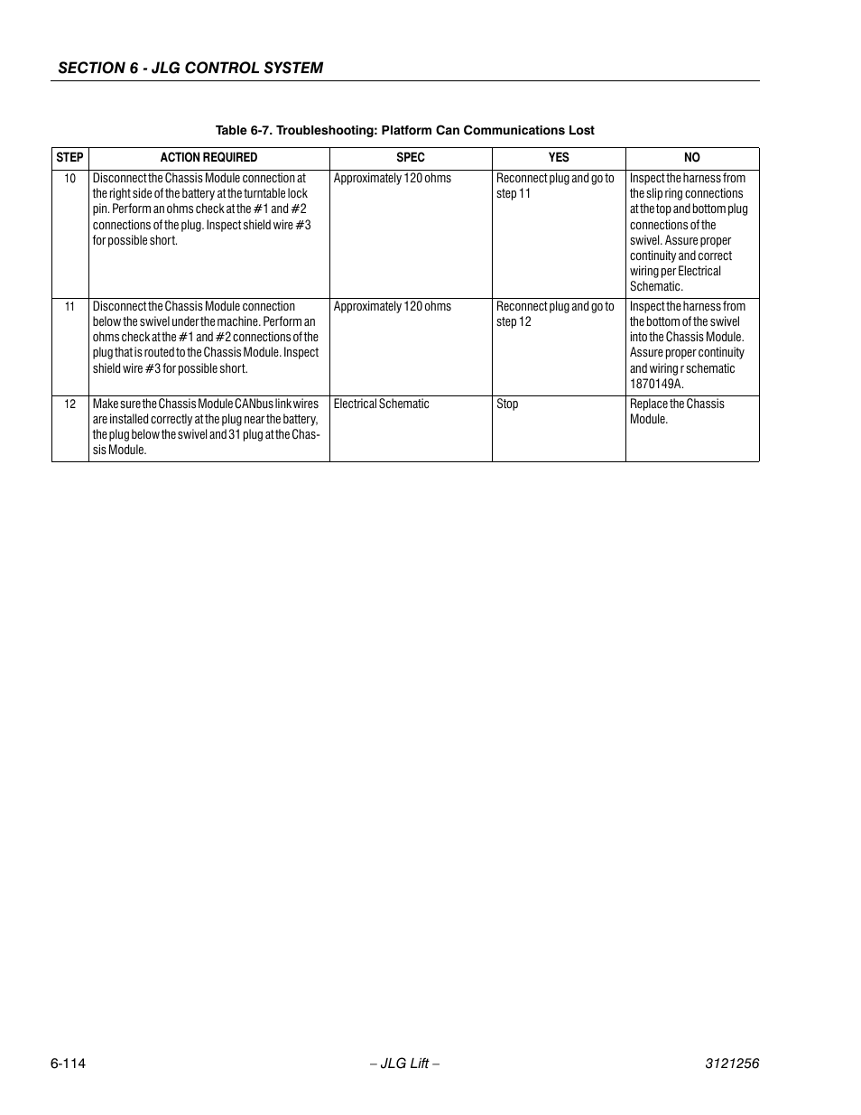 JLG 1100S Service Manual User Manual | Page 388 / 442