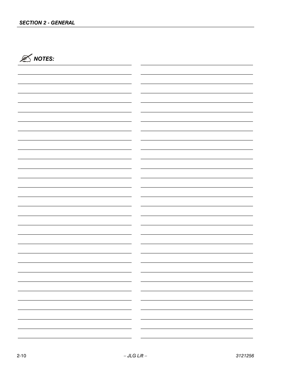 JLG 1100S Service Manual User Manual | Page 42 / 442
