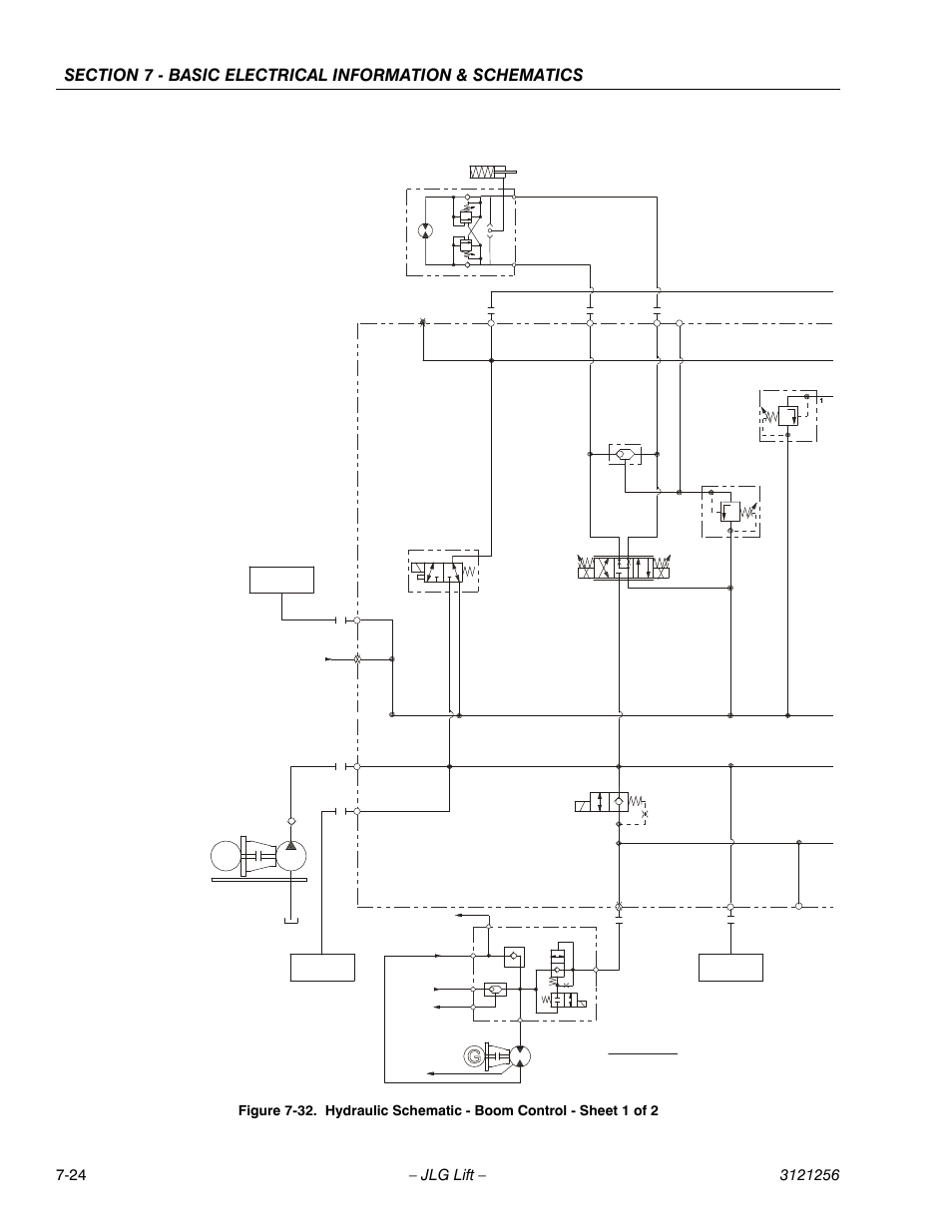 Boom control, Option | JLG 1100S Service Manual User Manual | Page 426 / 442