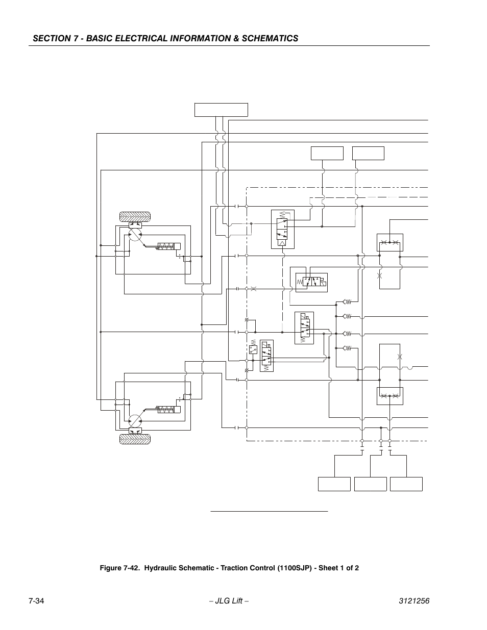 Traction control | JLG 1100S Service Manual User Manual | Page 436 / 442