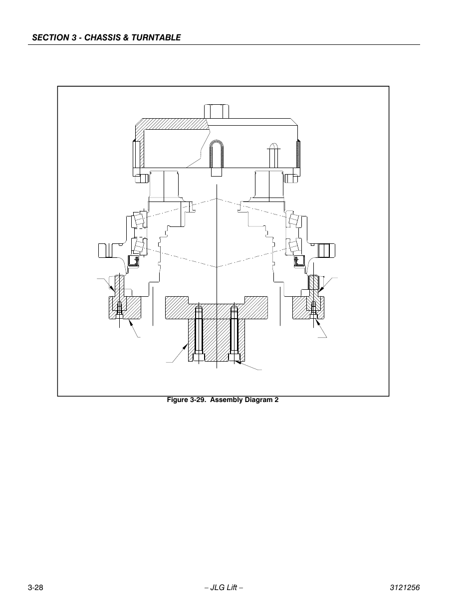 Assembly diagram 2 -28 | JLG 1100S Service Manual User Manual | Page 70 / 442