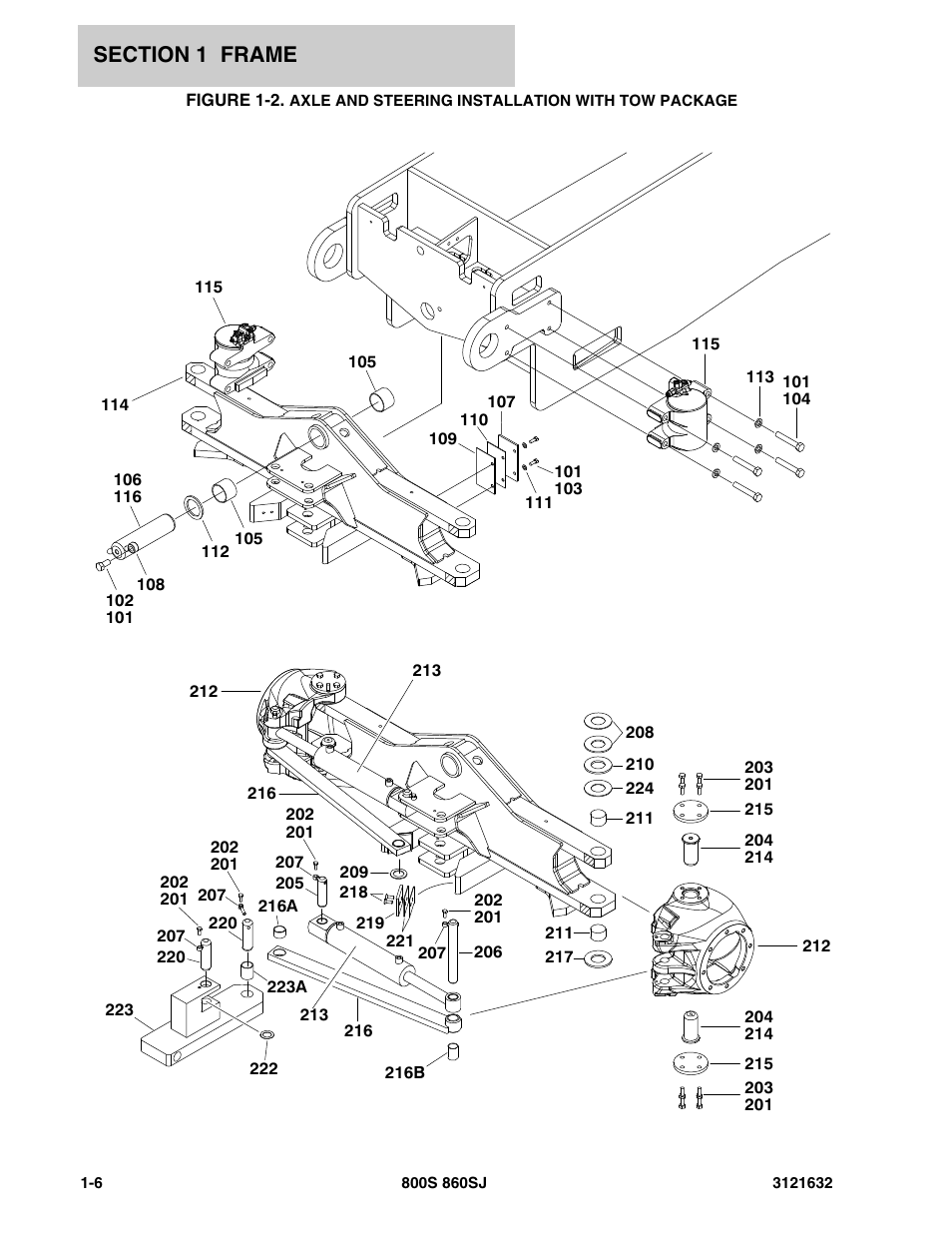 JLG 860SJ Parts Manual User Manual | Page 12 / 268