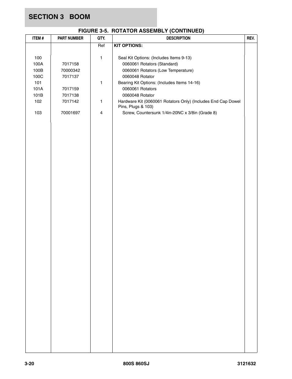 JLG 860SJ Parts Manual User Manual | Page 142 / 268
