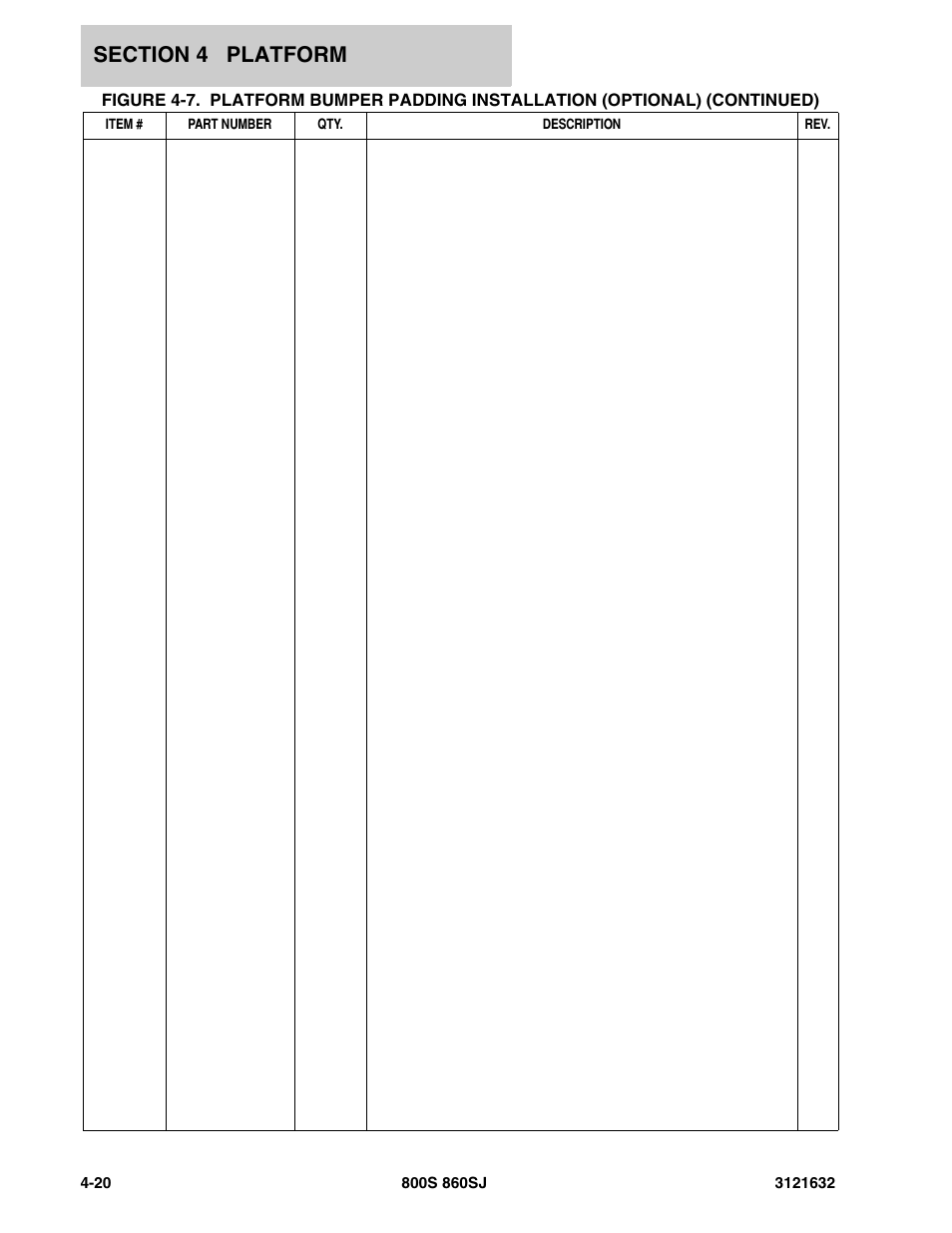 JLG 860SJ Parts Manual User Manual | Page 172 / 268