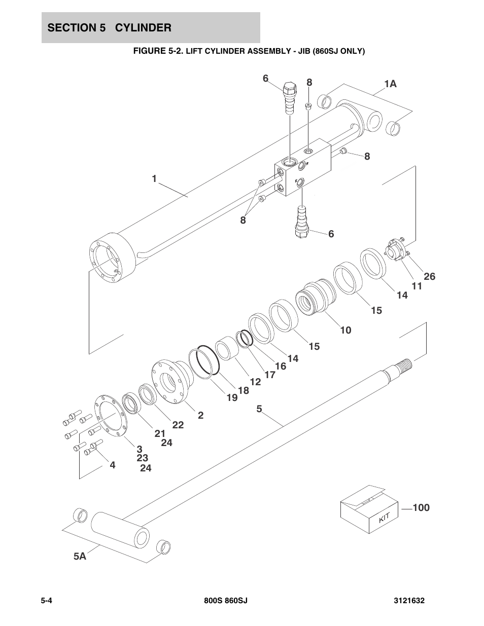 JLG 860SJ Parts Manual User Manual | Page 176 / 268