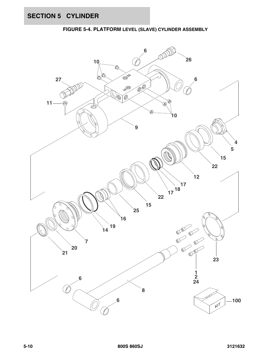 JLG 860SJ Parts Manual User Manual | Page 182 / 268