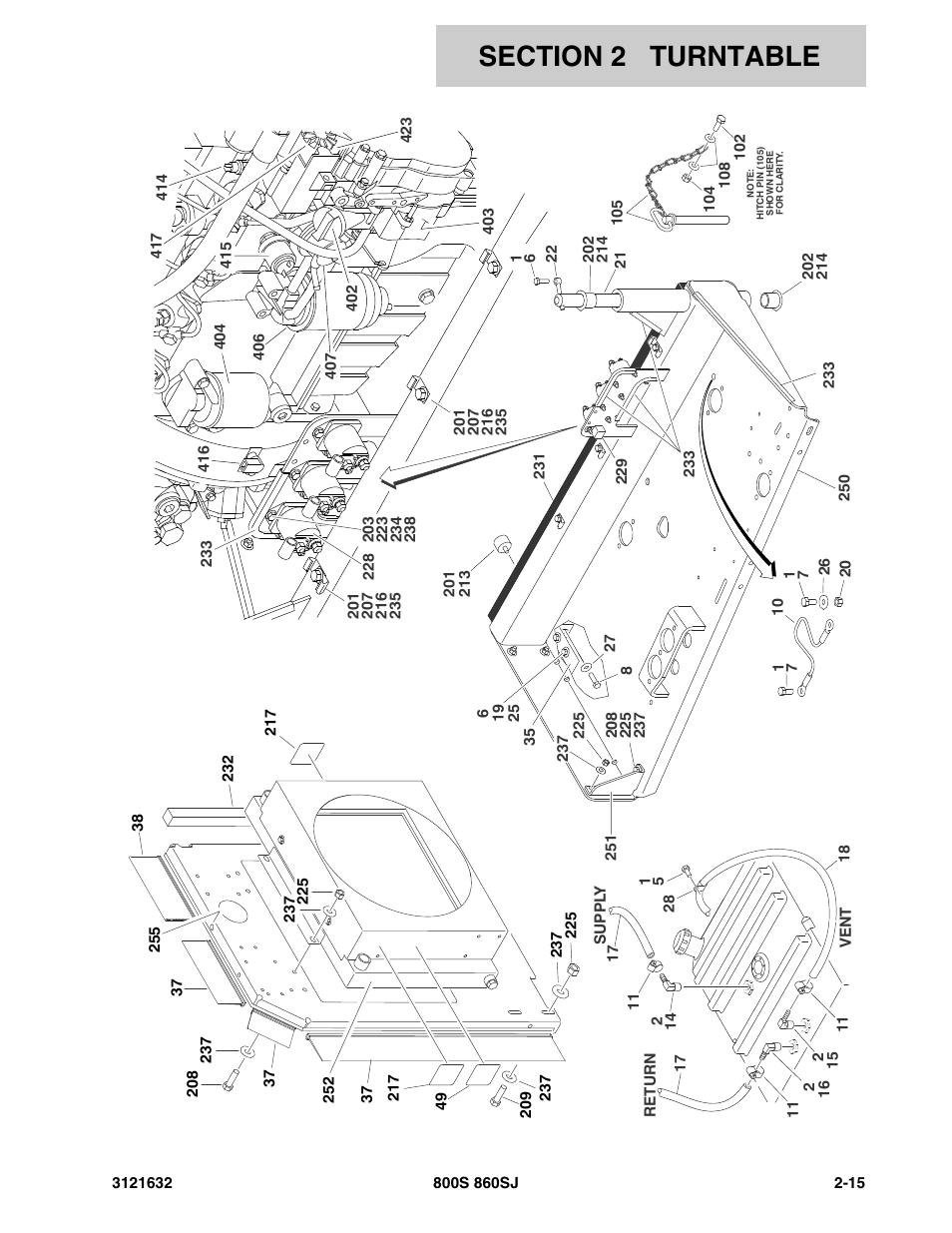 JLG 860SJ Parts Manual User Manual | Page 47 / 268