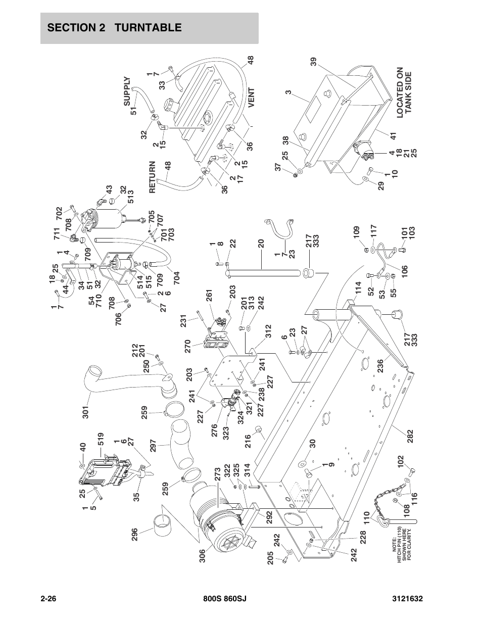 JLG 860SJ Parts Manual User Manual | Page 58 / 268