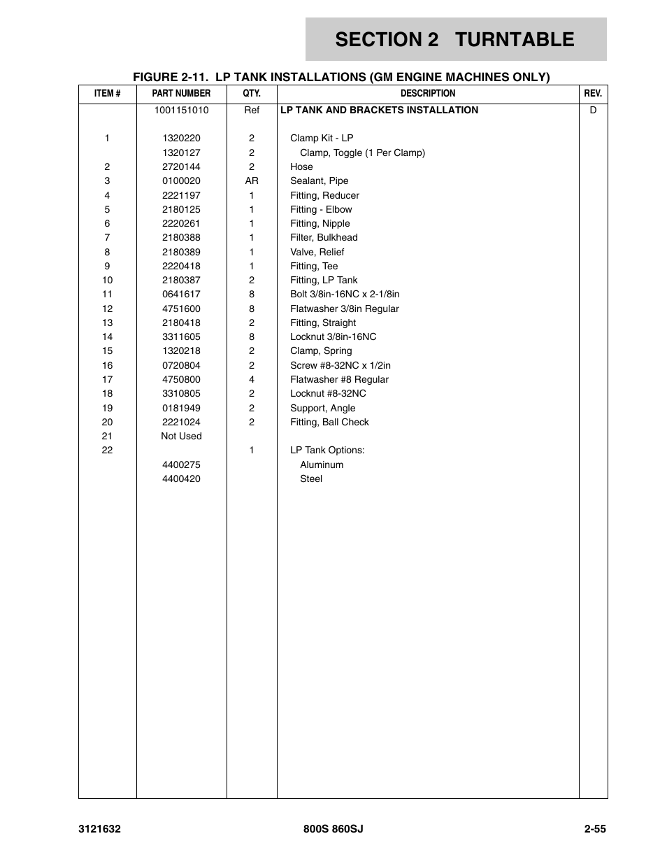 JLG 860SJ Parts Manual User Manual | Page 87 / 268