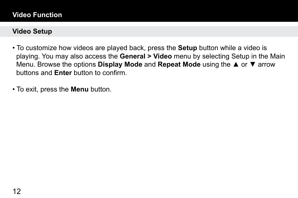 Aluratek ADMPF315F User Manual | Page 12 / 24