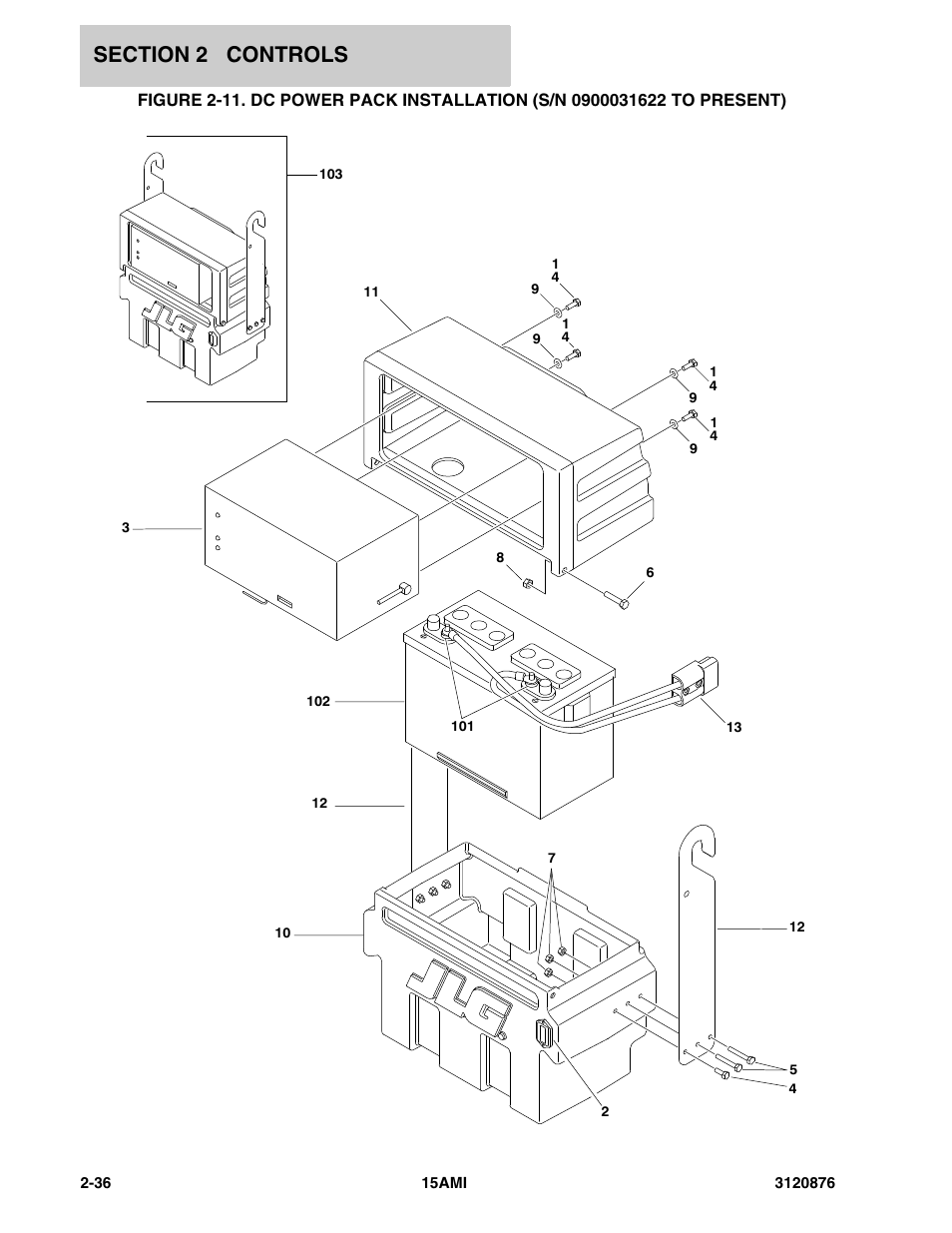 JLG 15AMI (3120876-2013) Parts Manual User Manual | Page 48 / 134